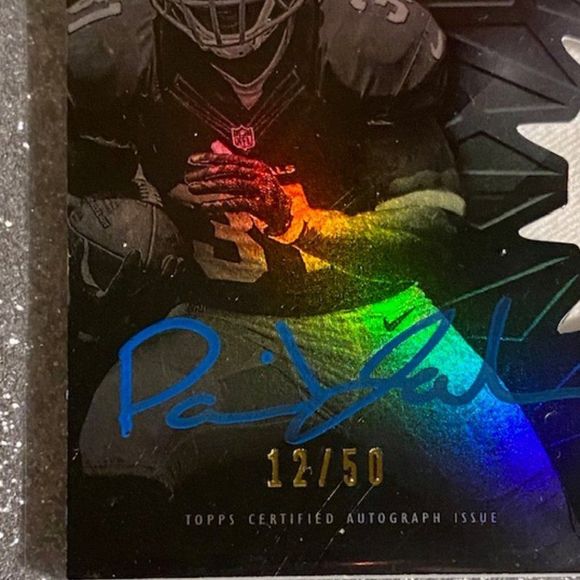 Diamond Football Jersey Autograph David Johnson Rookie Card 12/50 # - Picture 3 of 7